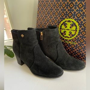 Tory Burch Suede Booties